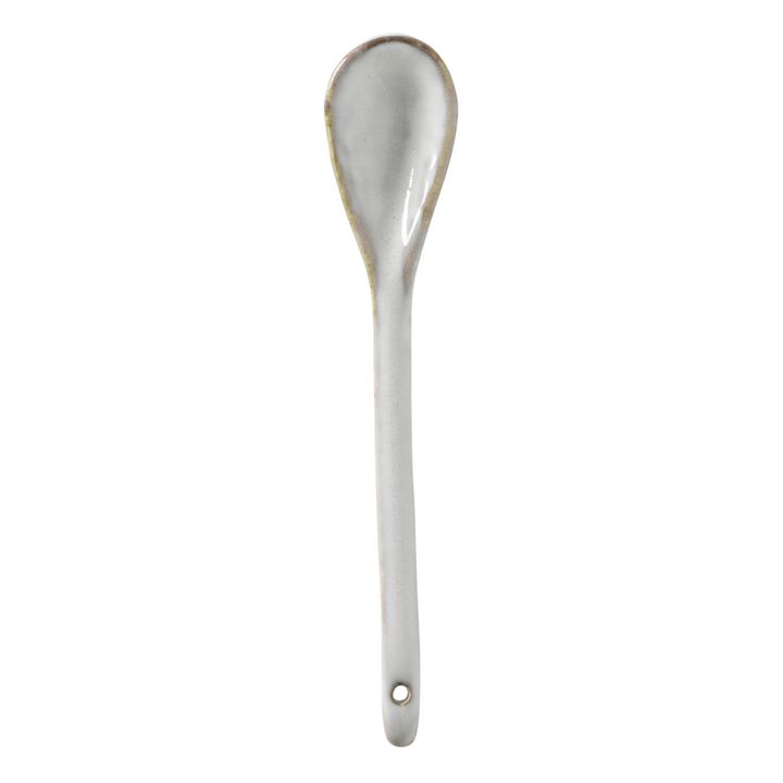 Nordic Sand Stoneware Spoon | Light grey- Product image n°0