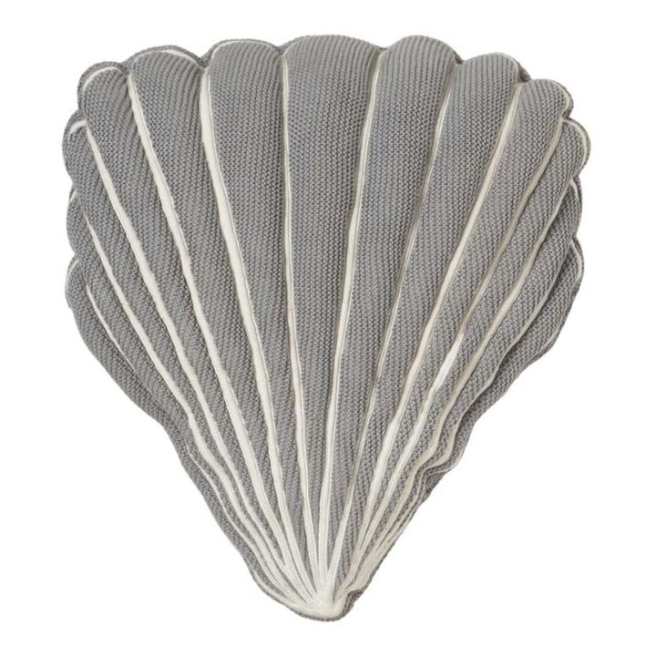 Coussin Seashell Gris- Image produit n°0