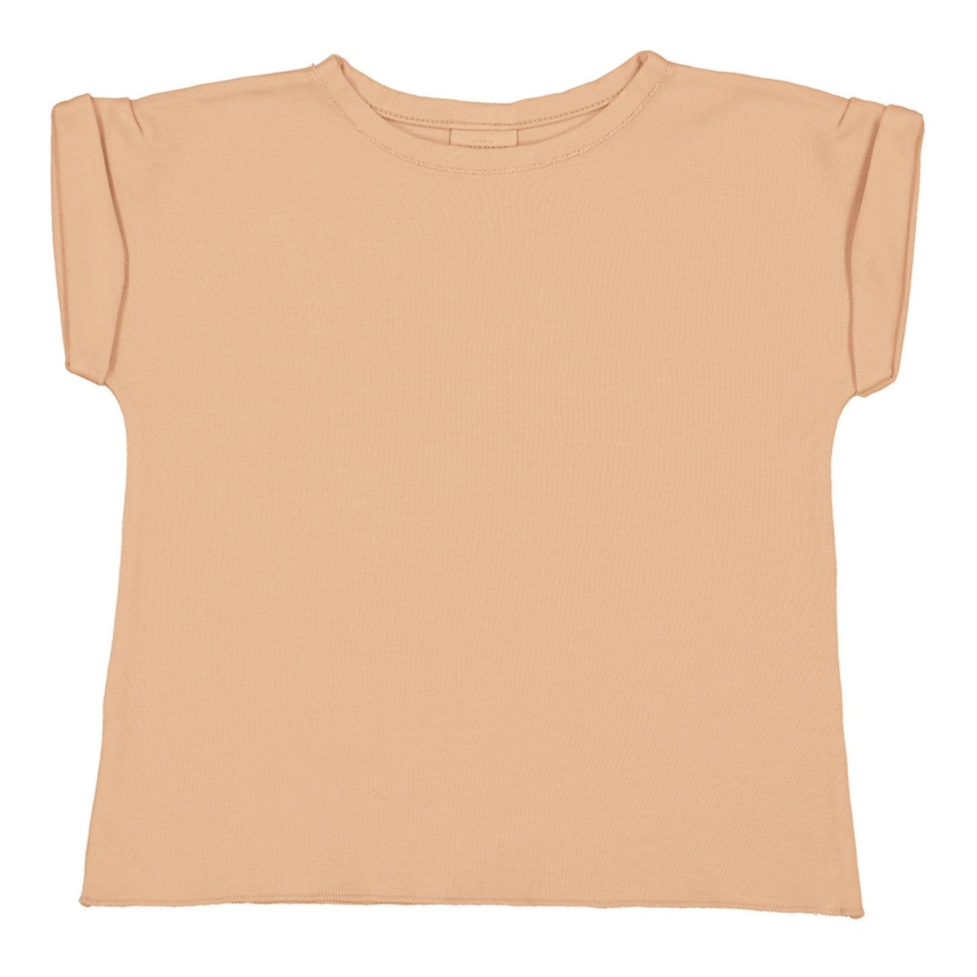 Camiseta de algodón orgánico Pima Bama Rosa Melocotón- Imagen del producto n°0
