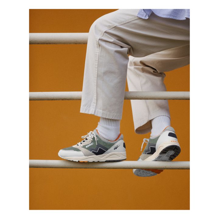 Aria 95 Sneakers Almond green- Product image n°1