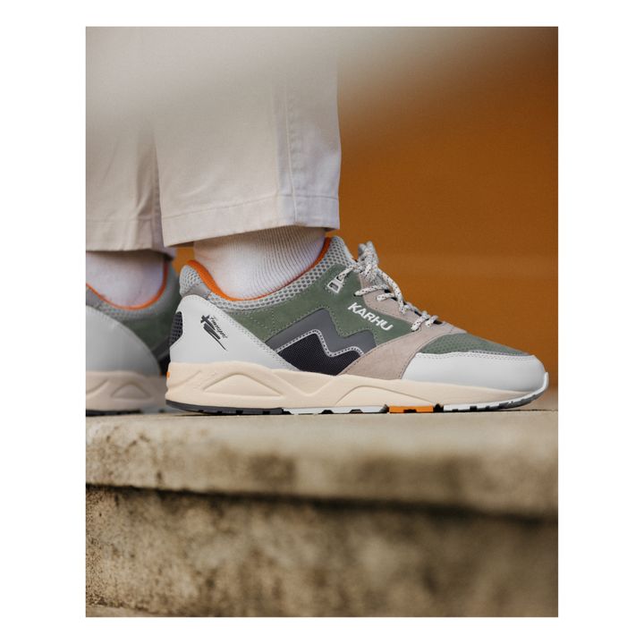 Aria 95 Sneakers Almond green- Product image n°6