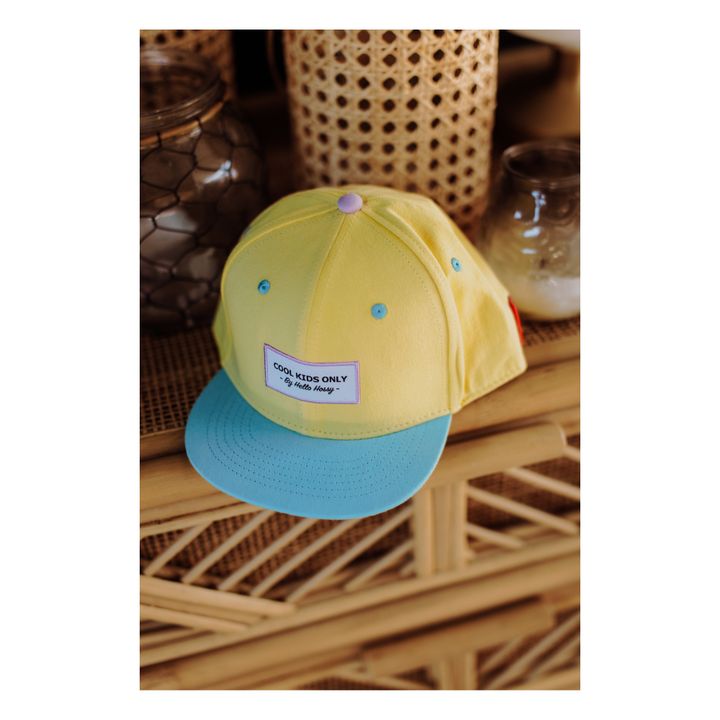 Gorra con visera Plate Lisa | Amarillo- Imagen del producto n°5