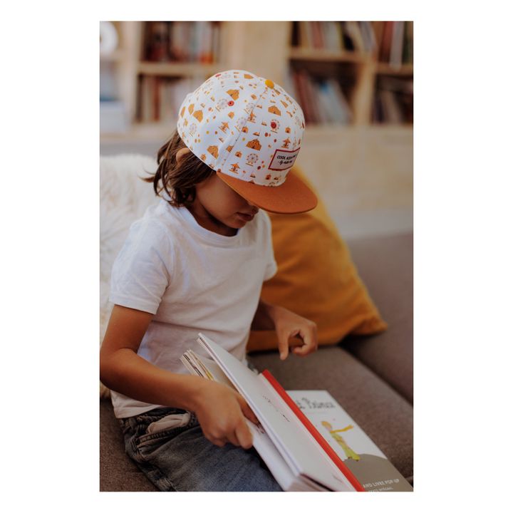 Flat Visor Cap | Camel- Product image n°1