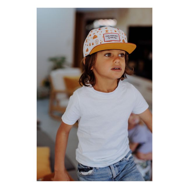 Flat Visor Cap | Kamelbraun