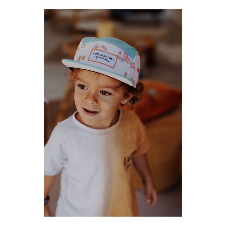 Gorra 5 Panels | Azul Cielo- Imagen del producto n°4