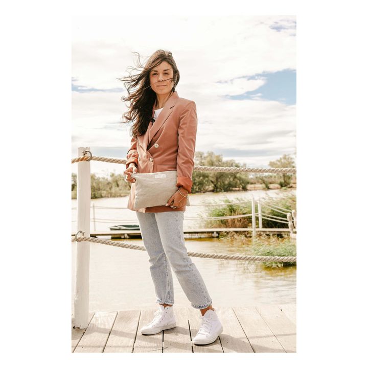 Pochette en lin- Image produit n°1