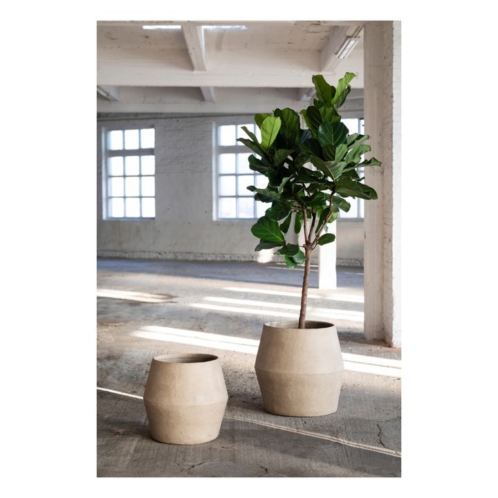 Serax Jardinière Construct en papier maché Brun Smallable