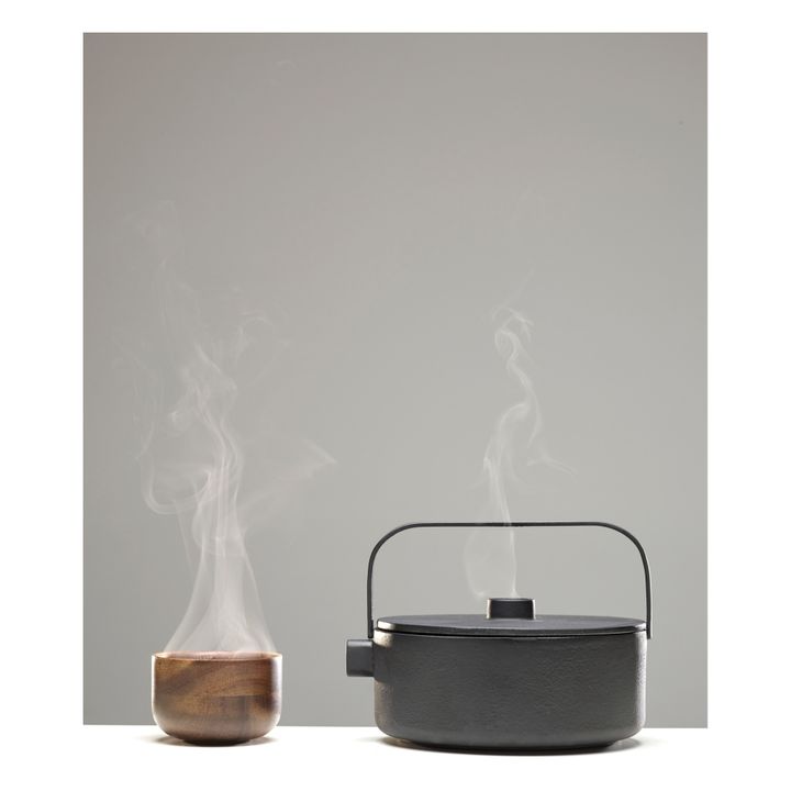 Collage Cast Iron Tea Pot - 1.2 L | Black- Product image n°1