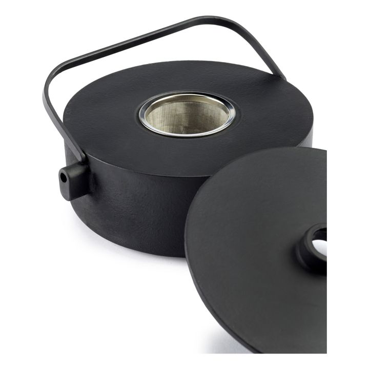Collage Cast Iron Tea Pot - 1.2 L | Black- Product image n°2
