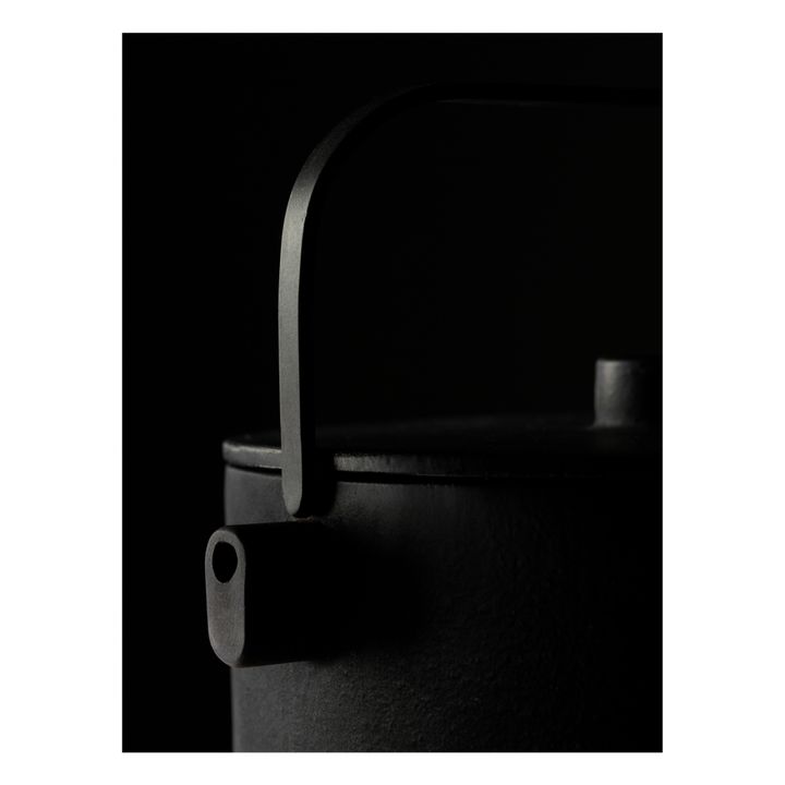 Tetera de hierro fundido Collage - 1,2l | Negro- Imagen del producto n°5