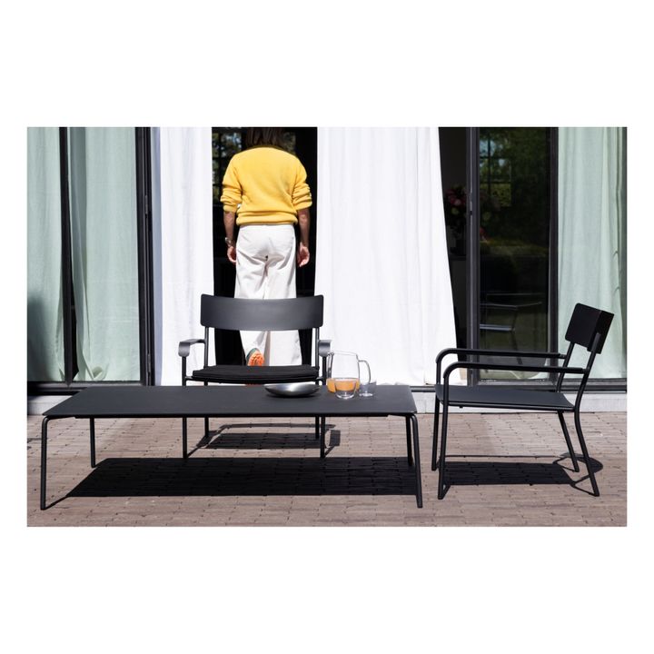 August Outdoor Chair | Black- Product image n°1