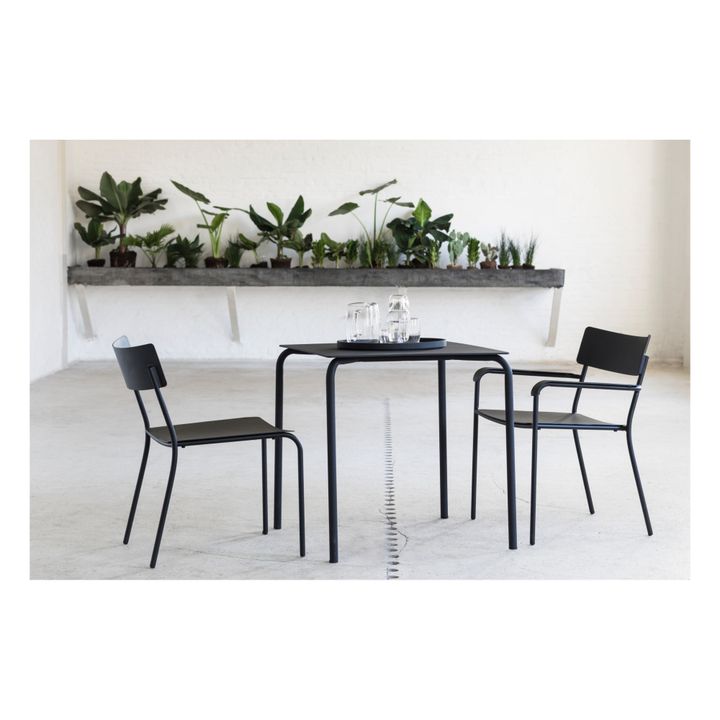 Fauteuil August outoor | Noir- Image produit n°3