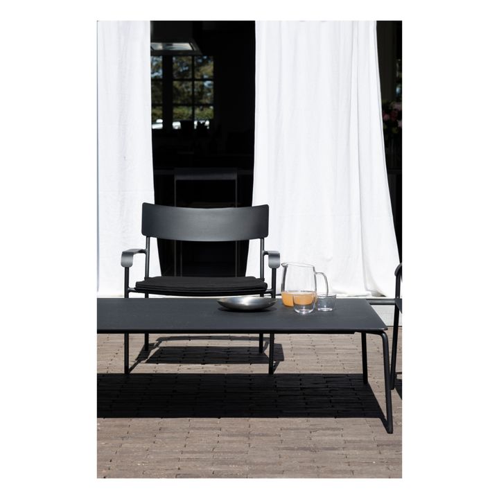 Fauteuil August outoor | Noir- Image produit n°6