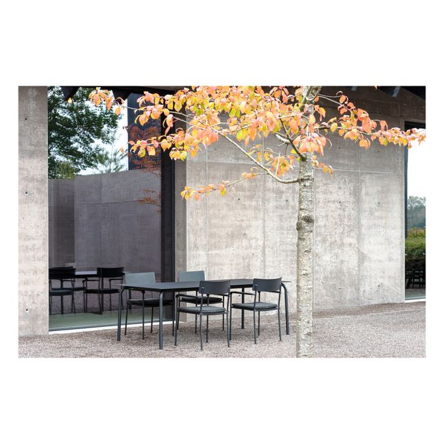 Table à manger August outdoor | Noir