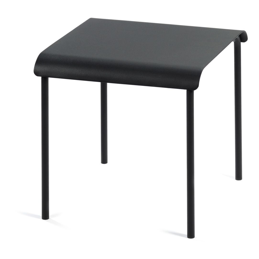August Outdoor Stool | Black- Product image n°0
