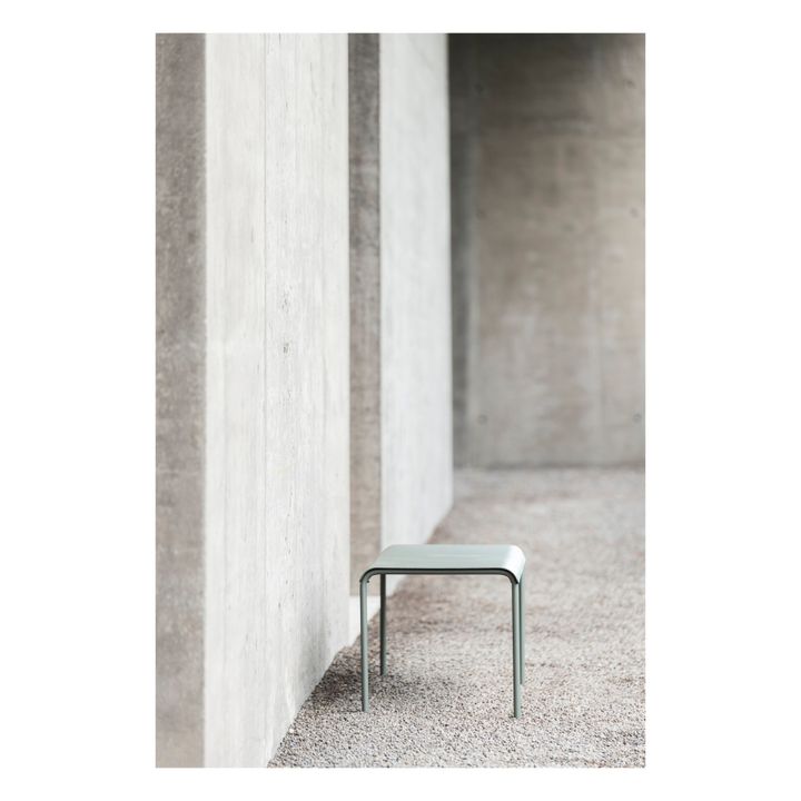 August Outdoor Stool | Eucalyptus- Product image n°1