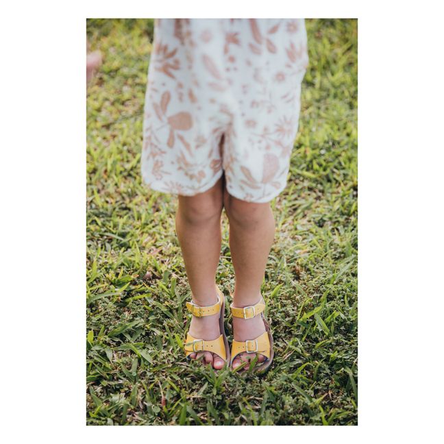 Original Sandals in Waterproof Leather | Mustard