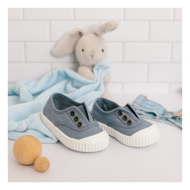 Sneakers Inglesia Elastico Lon | Blau
