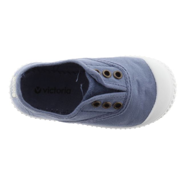 Inglesia Elastico Lon zapatillas | Azul
