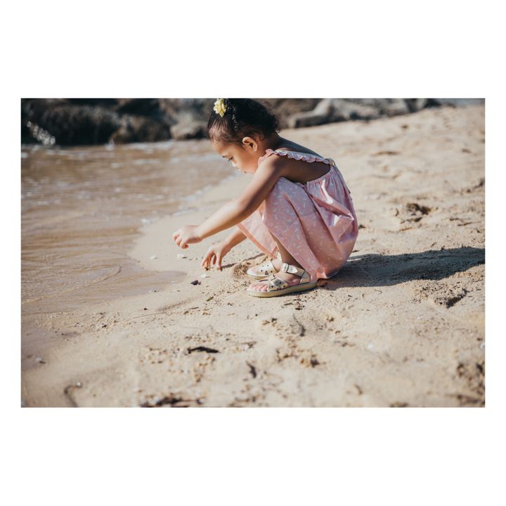 Sandali in pelle waterproof Sweetheart | Oro rosa- Immagine del prodotto n°1