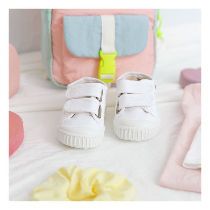 Tiras Lona Velcro Sneakers Bianco- Immagine del prodotto n°3
