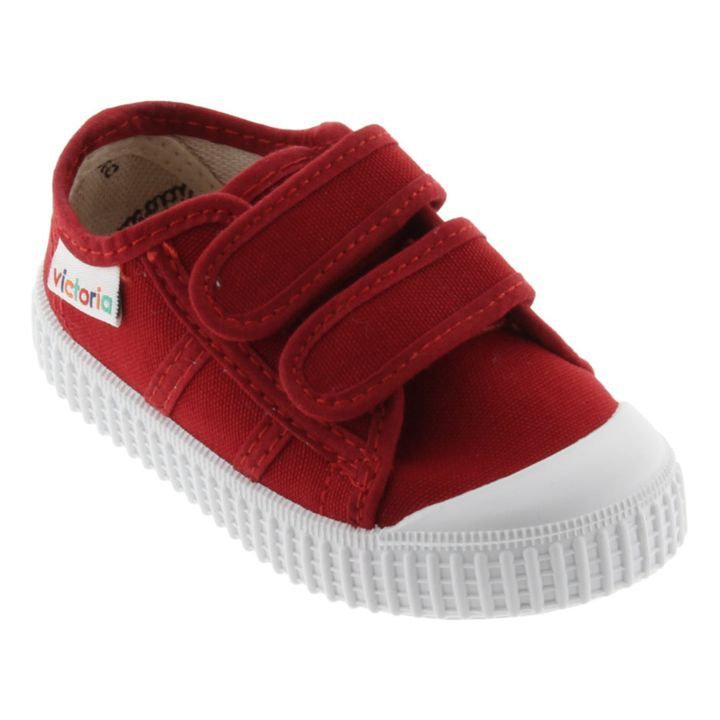 Tiras Lona Velcro Sneakers Rosso- Immagine del prodotto n°2