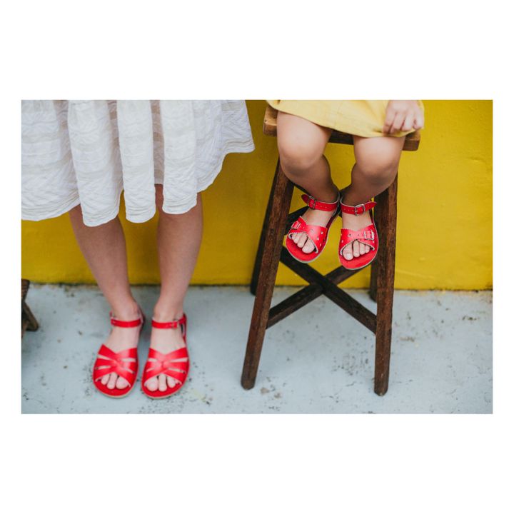 Sandalen aus Leder Waterproof Sweetheart | Rot- Produktbild Nr. 2