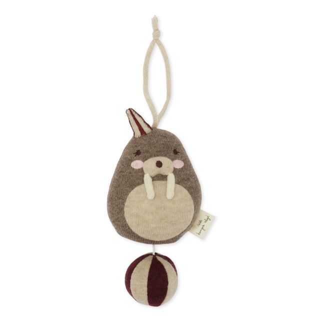 Walrus Musical Hanging Toy Gris