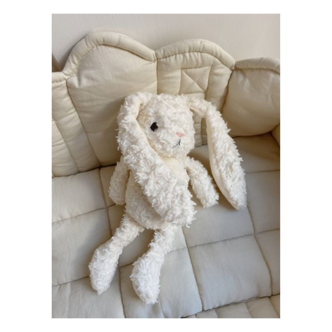 Organic Cotton Soft Toy Rabbit Bianco