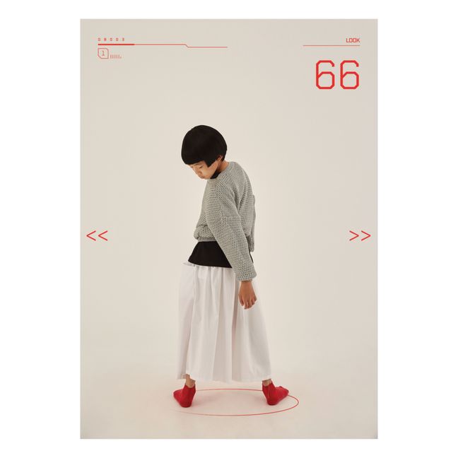Futuristischer Pullover | Schwarz