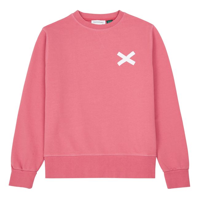 Cross Sweatshirt Pale pink