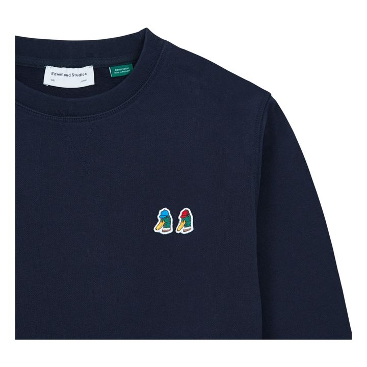 Special Duck Sweatshirt Navy blue- Product image n°1