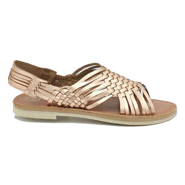 Tehuacan Sandals Pink Gold