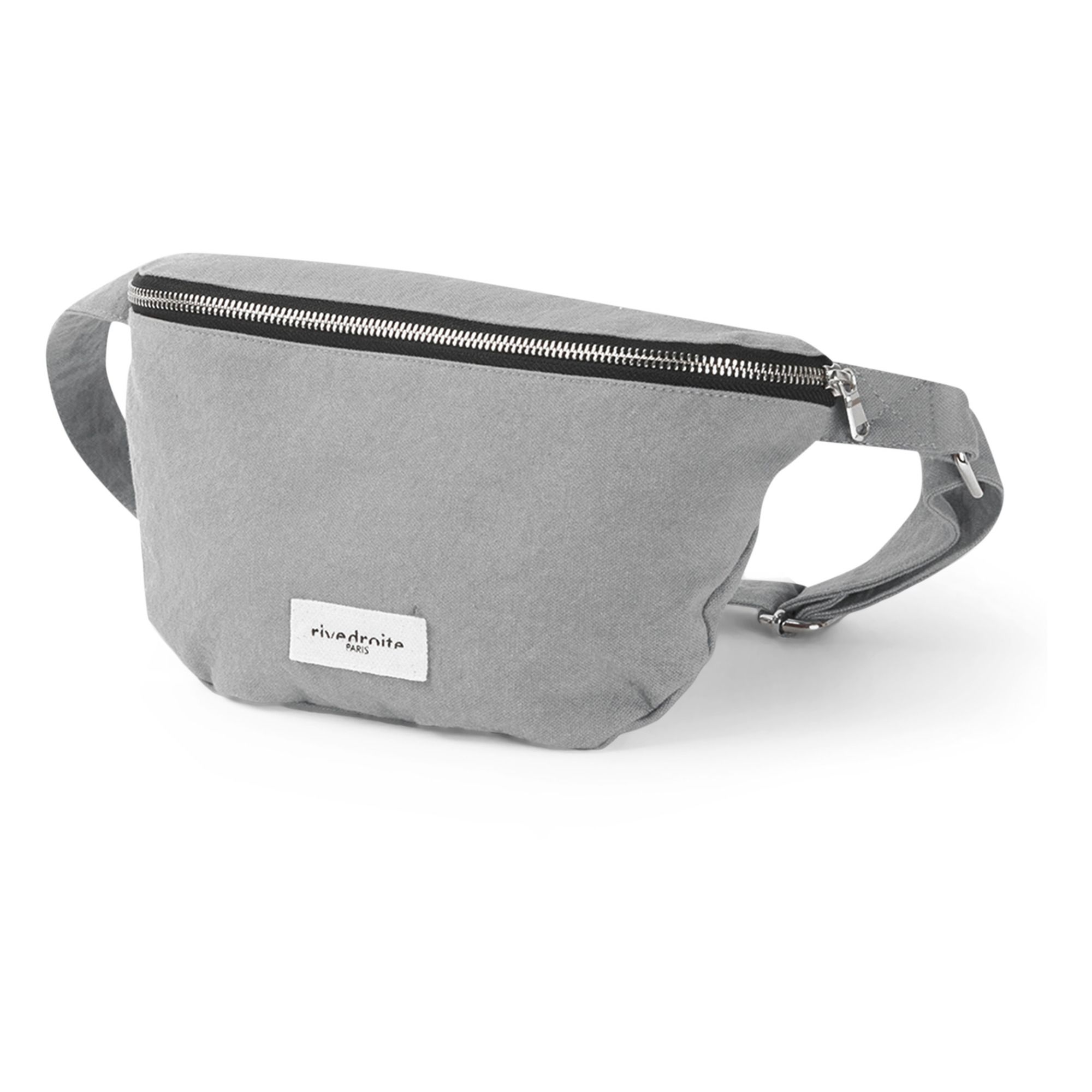 Custine Recycled Cotton Bumbag | Light grey- Product image n°0