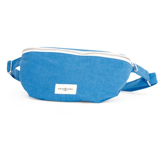 Custine Recycled Cotton Bumbag Blue
