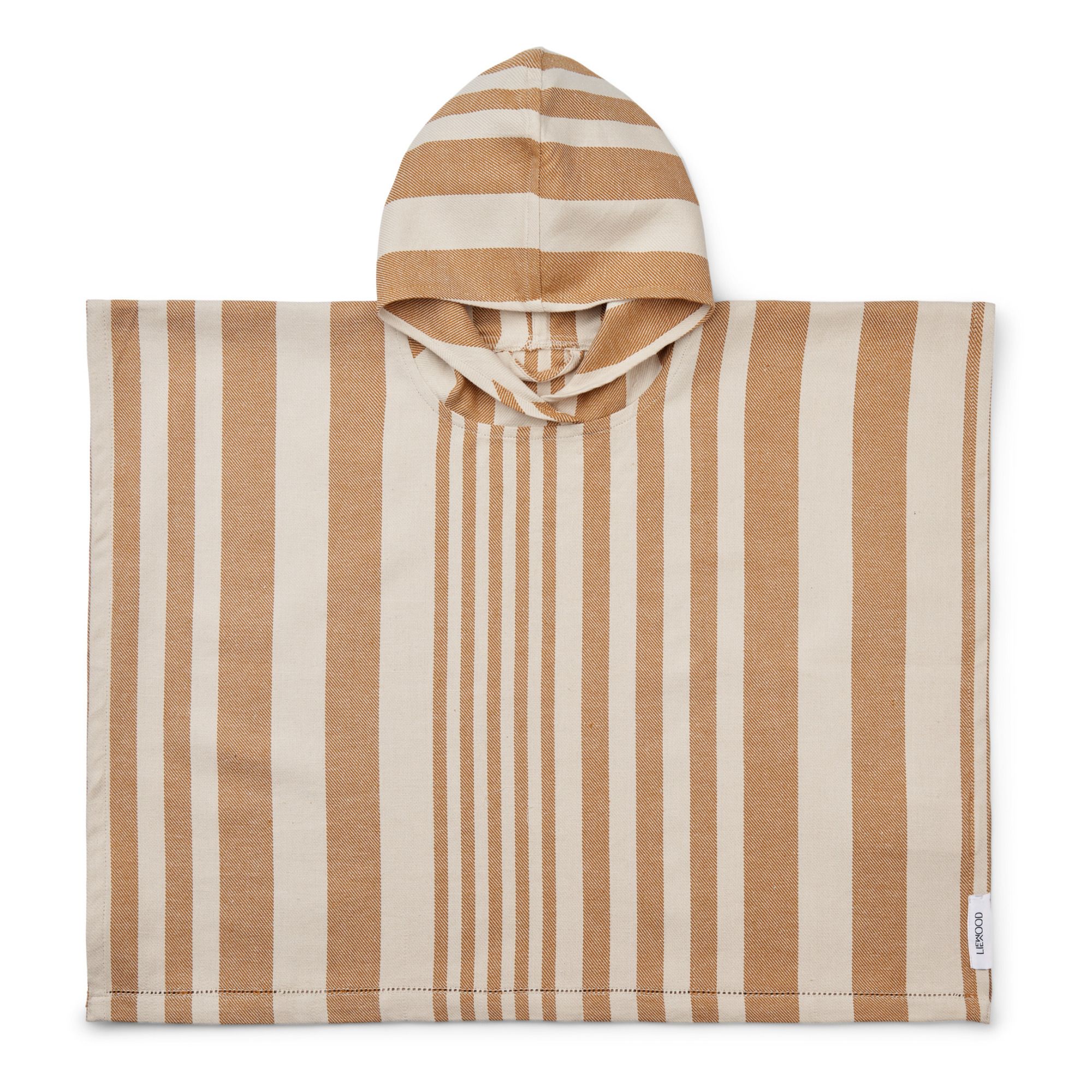 inden for frisk Tarif Liewood - Roomie Organic Cotton Poncho - Caramel | Smallable