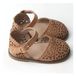 Openwork Leather Sandals Sabbia- Miniatura del prodotto n°3