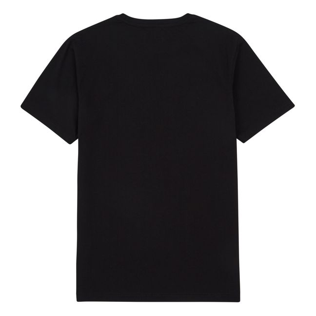 Ace Typo Organic Cotton T-shirt Negro