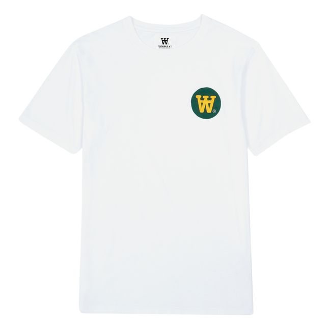 Ace Badge Organic Cotton T-shirt Weiß