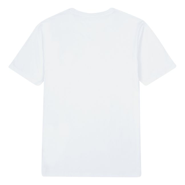 T-shirt Ace Badge Coton Bio Blanc