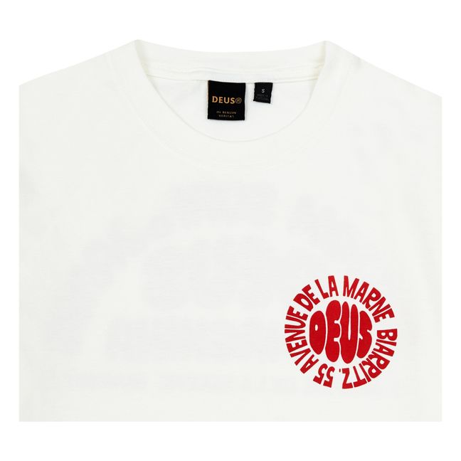 Biarrtiz Surf T-shirt Weiß