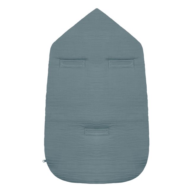 Nido d’angelo Gipsy in cotone bio | Ice Blue S032