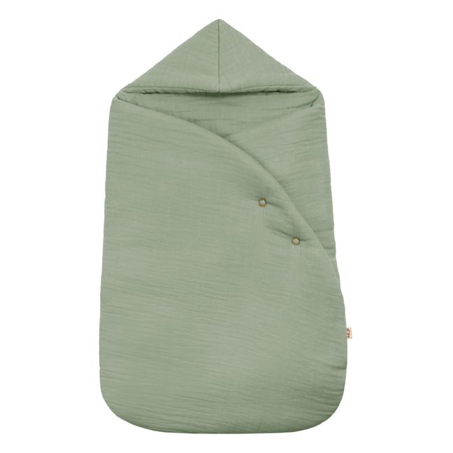 Saco de dormir Gipsy de algodón orgánico Sage Green S049
