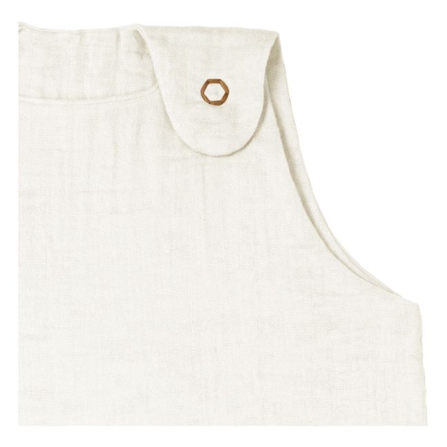Light Organic Cotton Muslin Baby Sleeping Bag | Natural S000