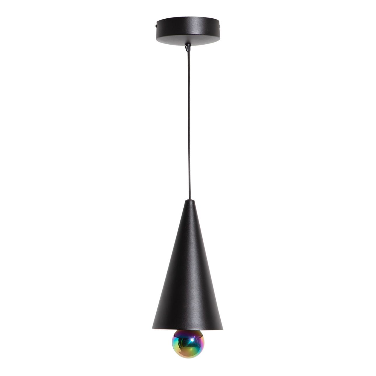 Cherry Pendant Lamp Black- Product image n°0