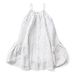 Prim Checked Linen Dress Ecru- Miniature produit n°0