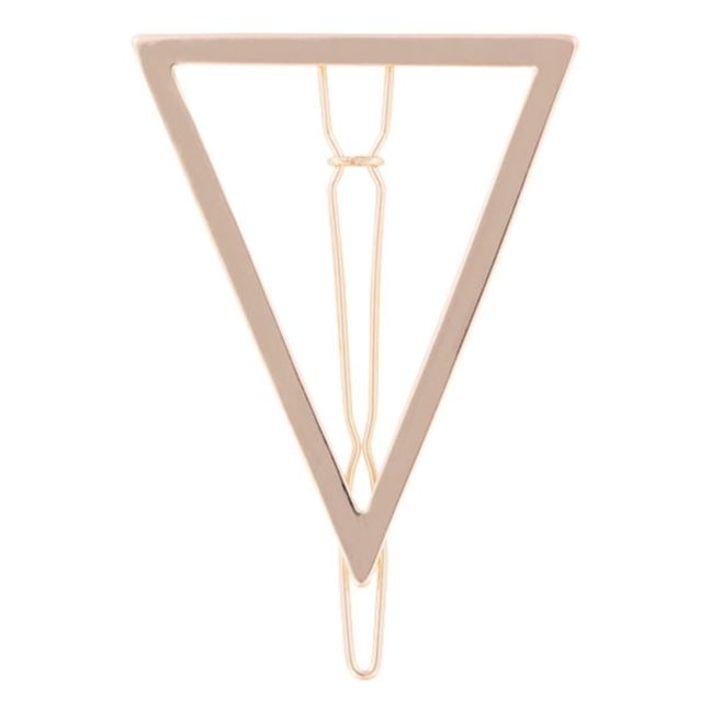 Haarspange Dreieck | Gold