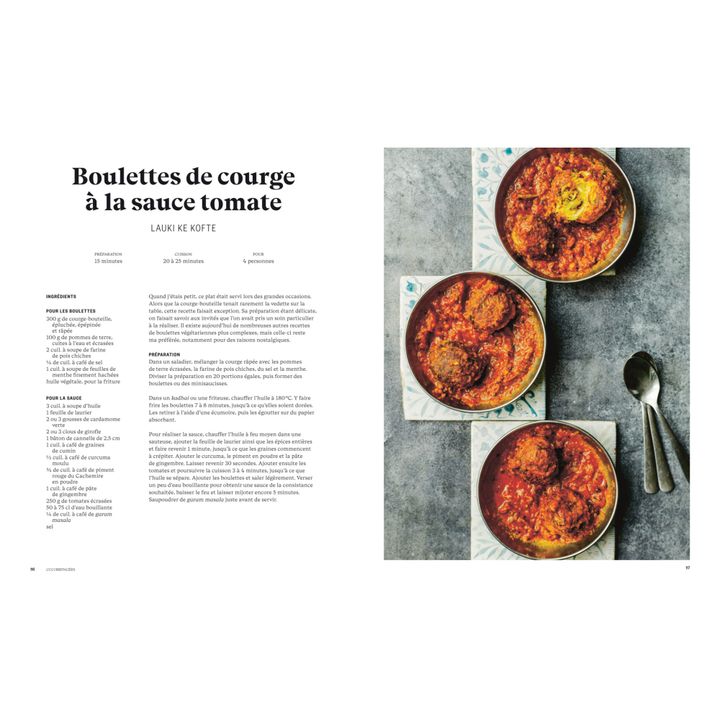 La cuisine indienne végétarienne (La cucina indiana vegetariana) - lingua: francese- Immagine del prodotto n°2