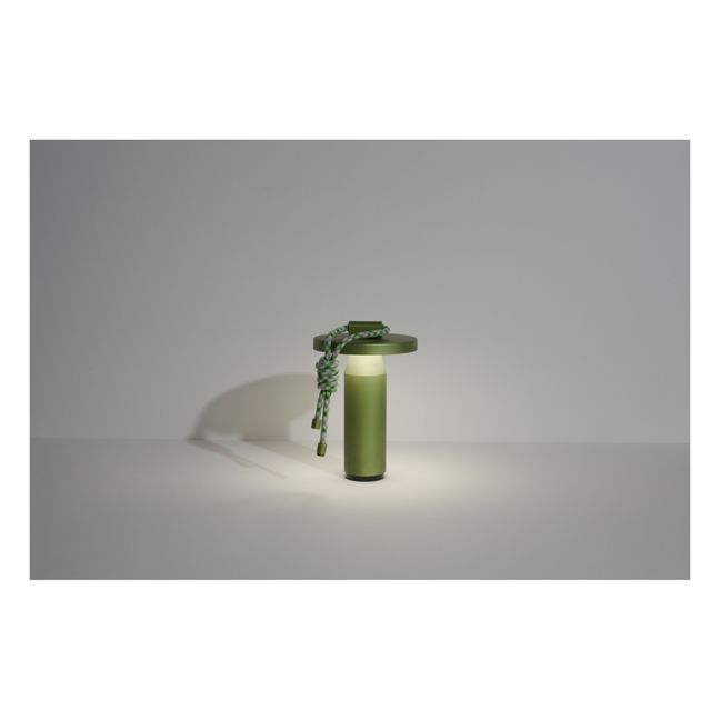 Lámpara de mesa inalámbrica Quasar Verde oliva