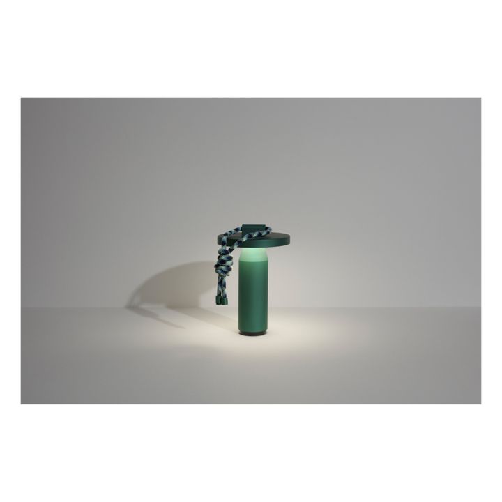 Quasar Wireless Table Lamp | Emerald green- Product image n°5